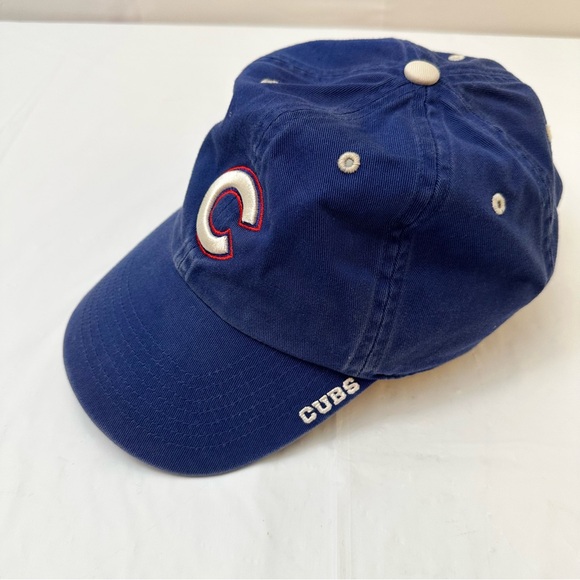 Chicago Cubs MLB Baseball Hat Cap Blue Embroidered Logo Adjustable - Picture 6 of 9